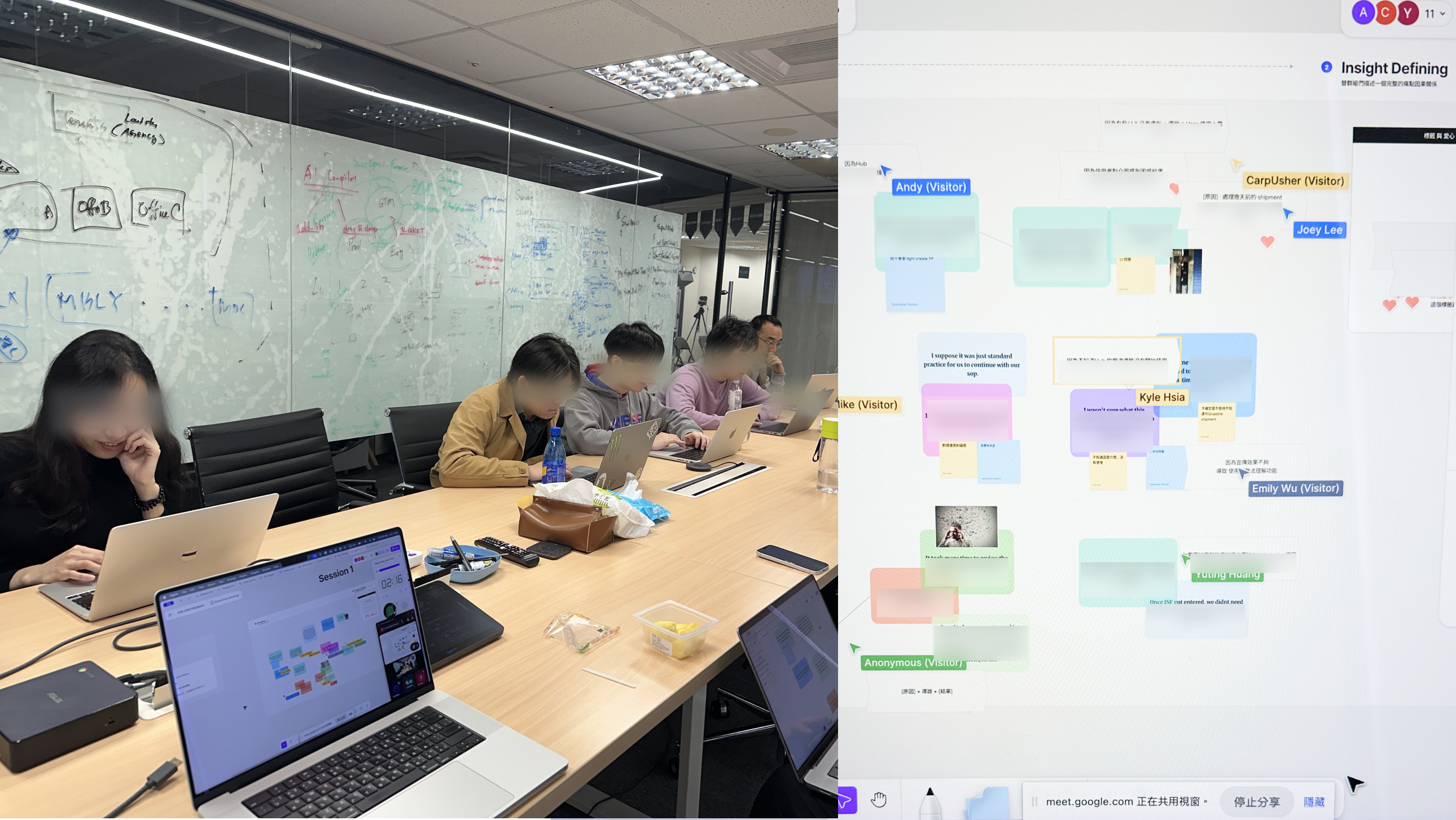 Cross-functional workshop with 10+ engineers, aligning on accuracy and Double Review as core pain points